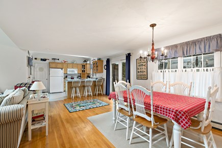 Orleans Cape Cod vacation rental - Living, dining, and kitchen spaces flow together seamlessly