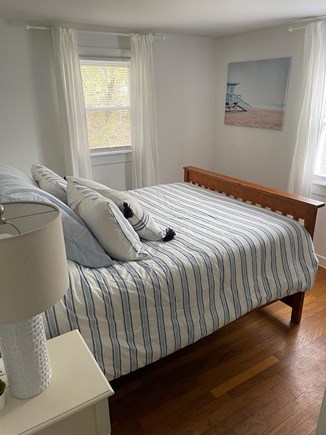 Sandwich Cape Cod vacation rental - Bedroom with queen sized bed, full closet, tv and dresser