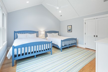 Orleans Cape Cod vacation rental - Third upstairs bedrooms w/ 2 queen beds and vaulted ceilings