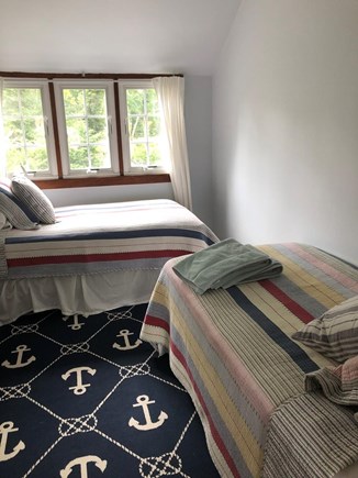 Osterville, Carriage House Cape Cod vacation rental - second bedroom, two twins