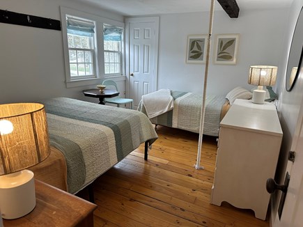 East Dennis Cape Cod vacation rental - BR #2 with 1 queen and 1 twin bed