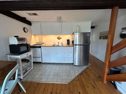 East Dennis Cape Cod vacation rental - Full kitchen, micro, toaster oven, Keurig and stairs to loft