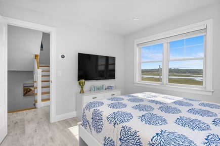 East Sandwich Cape Cod vacation rental - Bedroom 1 - Queen - Second Floor with TV.