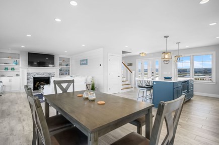 East Sandwich Cape Cod vacation rental - Open concept Kitchen, dining and living room