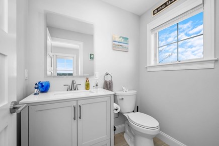 East Sandwich Cape Cod vacation rental - Bathroom 1: 1st Floor half bathroom
