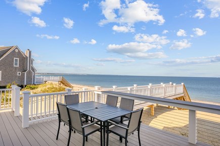 East Sandwich Cape Cod vacation rental - Outdoor dining table with seating for 6