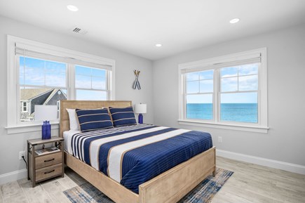 East Sandwich Cape Cod vacation rental - Bedroom 2 - Queen - Second Floor w/ TV and ocean views.