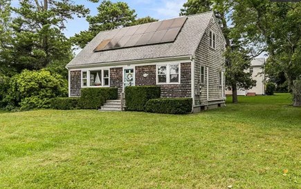 North Falmouth Cape Cod vacation rental - Front/Side Yard Exterior House