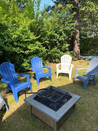 North Falmouth Cape Cod vacation rental - Private fire pit area