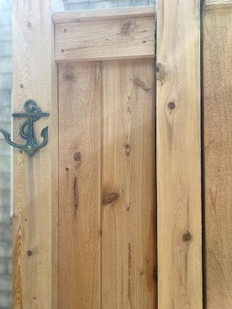 North Falmouth Cape Cod vacation rental - Brand New Outdoor Shower detail