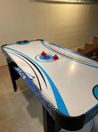 North Falmouth Cape Cod vacation rental - Air Hockey (+ Ping Pong) in Basement