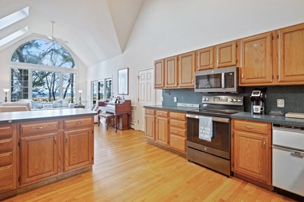 Brewster Cape Cod vacation rental - The spacious kitchen has brand new appliances