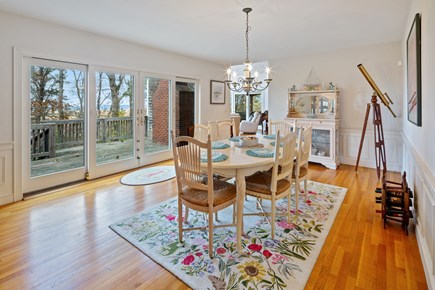 Brewster Cape Cod vacation rental - Gorgeous formal dining room with access to the large back deck