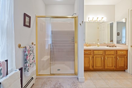 Brewster Cape Cod vacation rental - The ensuite bath also has a walk in shower