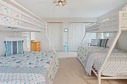 Brewster Cape Cod vacation rental - The Cove Room - Two twin over full bunk beds