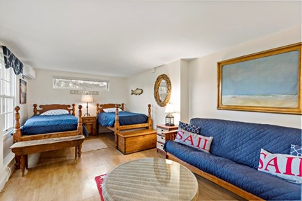 Eastham Cape Cod vacation rental - Lower level bedroom - perfect for the kids with two twin beds