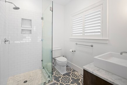 Brewster Cape Cod vacation rental - Ensuite bathroom with a glass walk in shower