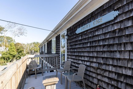 Yarmouth, Bass River Cape Cod vacation rental - Rear deck