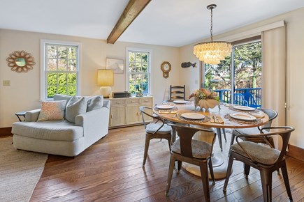 Orleans Cape Cod vacation rental - Dining space with sliders that access the back deck