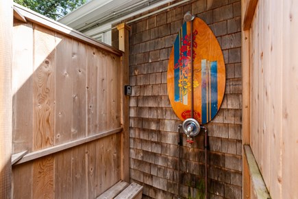 Eastham Cape Cod vacation rental - Rinse off the sand in the new outdoor shower