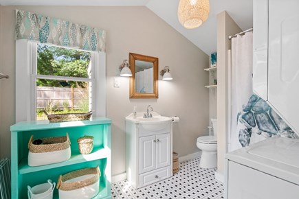 Eastham Cape Cod vacation rental - Spacious bathroom with shower and tub