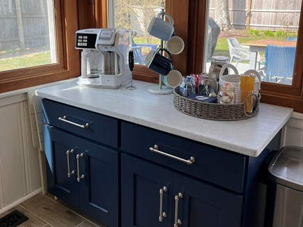 Eastham Cape Cod vacation rental - Enjoy the coffee station when you wake up in the morning