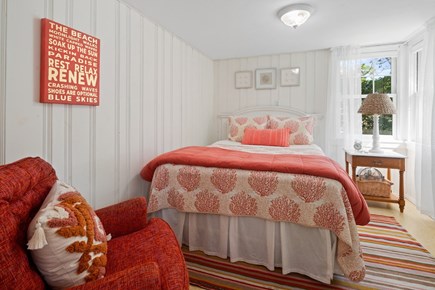 Eastham Cape Cod vacation rental - Second bedroom with queen bed and comfortable chair