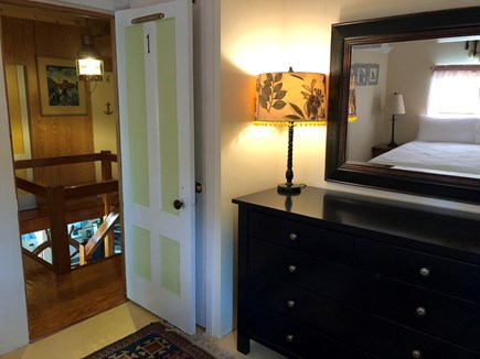 Wellfleet Cape Cod vacation rental - King dresser and closet, open hallway