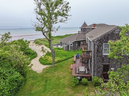 Brewster Cape Cod vacation rental - Deck and private beach access
