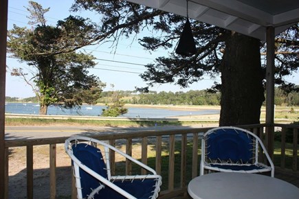 Harwich, Pleasant Bay Cape Cod vacation rental - Views of the Bay from across the front porch