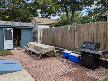 Falmouth Cape Cod vacation rental - Patio, picnic table, grill, coolers available