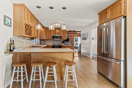 Eastham Cape Cod vacation rental - Kitchen with breakfast bar.