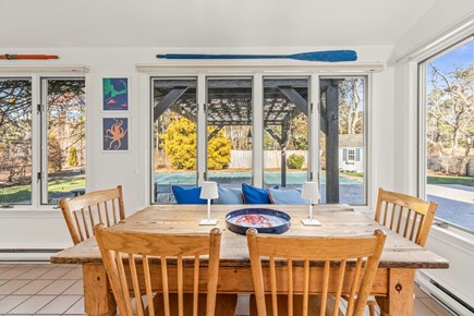 Eastham Cape Cod vacation rental - Informal dining. Game room. Great views of the pool