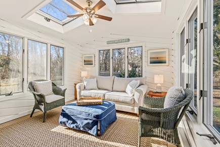 Eastham Cape Cod vacation rental - Den with pretty outside views