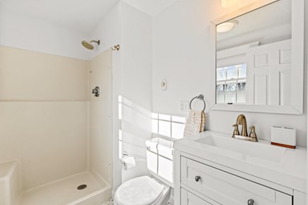 Eastham Cape Cod vacation rental - Full bath with shower off of bunkroom.