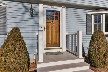 Eastham Cape Cod vacation rental - Front entrance from circular drive