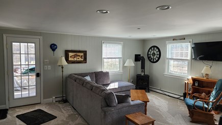 Eastham Cape Cod vacation rental - Looking from kitchen into living room