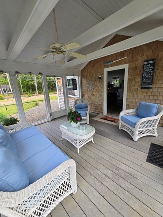 Eastham Cape Cod vacation rental - Screen porch