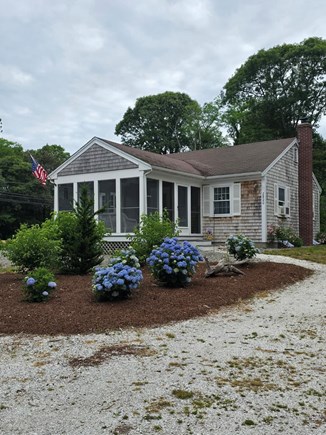 Eastham Cape Cod vacation rental - Screen porch entrance
