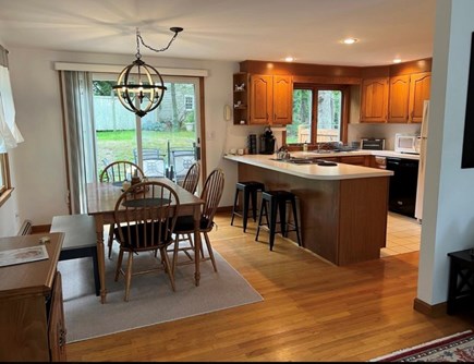 Chatham Cape Cod vacation rental - The dining room with view of the kitchen