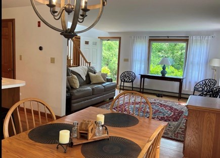 Chatham Cape Cod vacation rental - View of the dining room and living room
