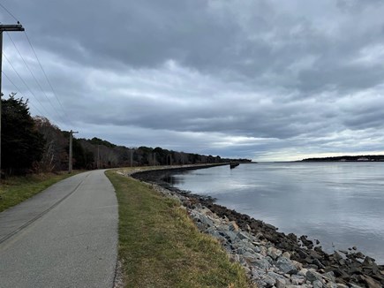 Sagamore Beach Cape Cod vacation rental - Cape Cod Canal  a few steps from the house: great walking.