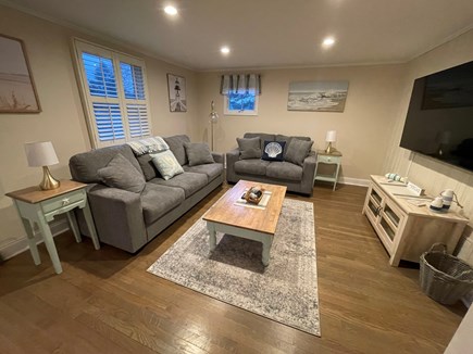 Harwich Cape Cod vacation rental - Living room w/ smart TV