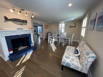 Harwich Cape Cod vacation rental - Dining Room w/ record player