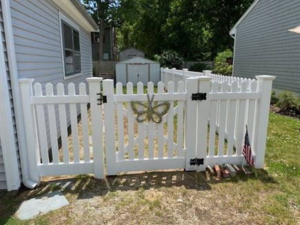Falmouth Cape Cod vacation rental - Side Gate