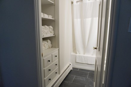 North Falmouth Cape Cod vacation rental - Freshly renovated bathroom, including pressurized showerhead.