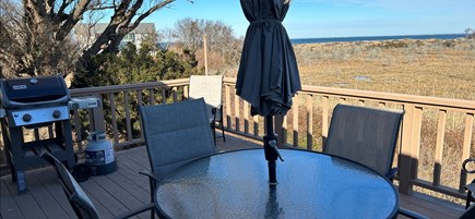 Brewster Cape Cod vacation rental - Deck with Bay Views