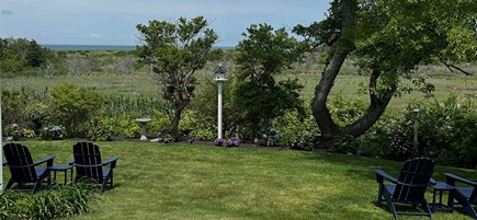 Brewster Cape Cod vacation rental - Back Yard Living