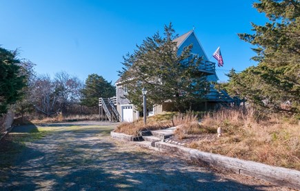 Bourne Cape Cod vacation rental - View from the street - large driveway