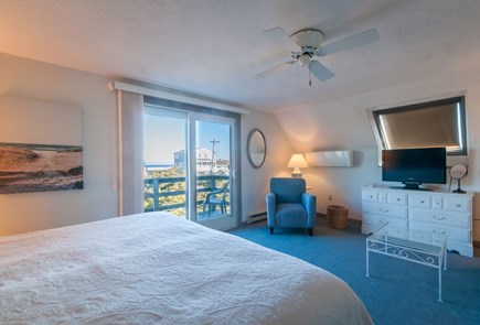 Bourne Cape Cod vacation rental - Ocean views from primary bedroom deck